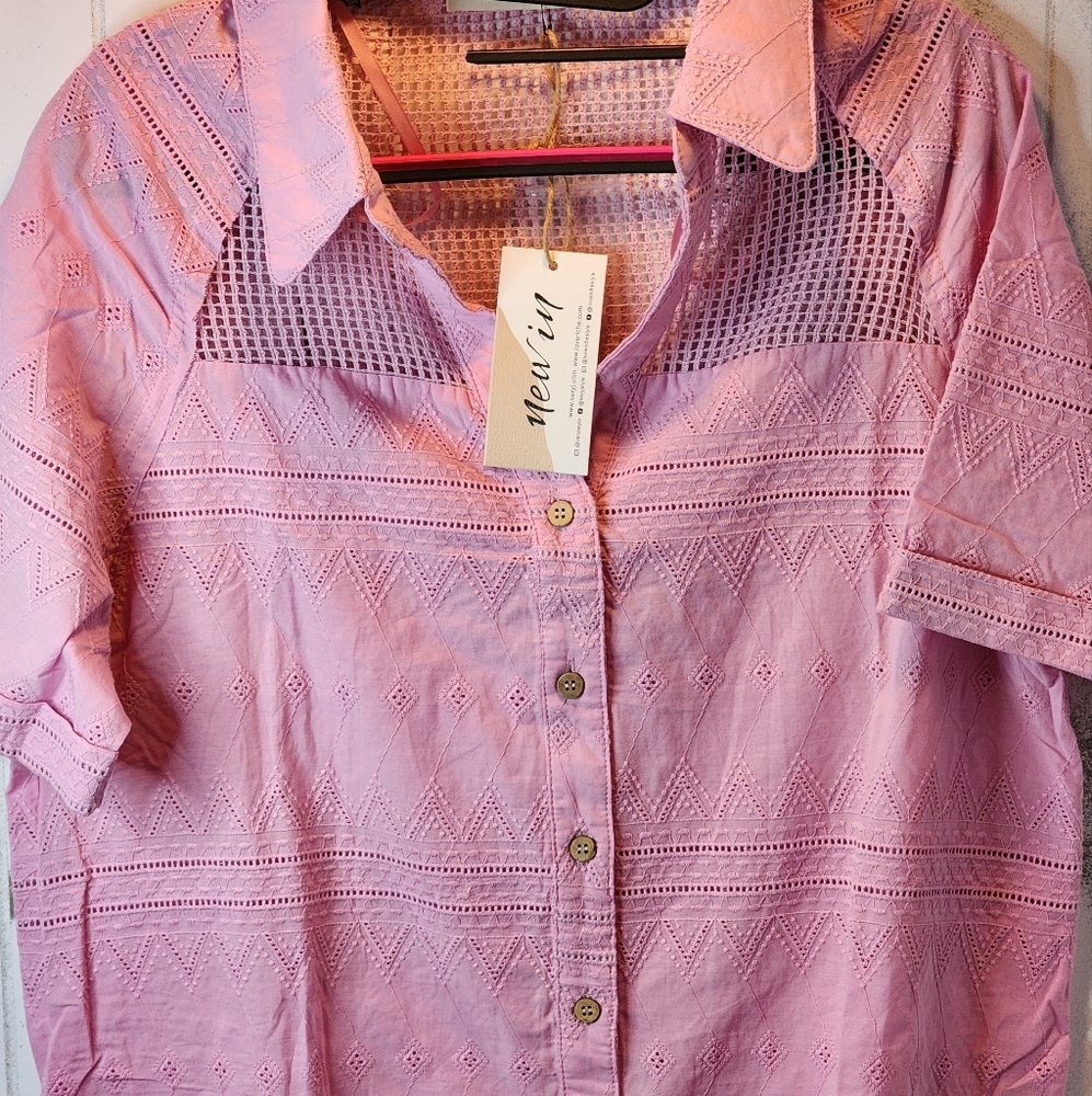 Very J Button-Up Top - Picture 3 of 10
